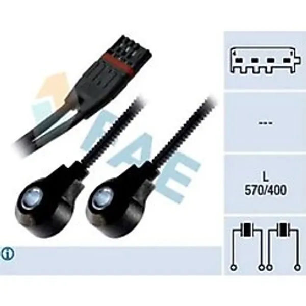 Fae 60224 Vuruntu Sensörü E81-E82-E87-E88-F20-F20 Lci-F21-F21 Lci
