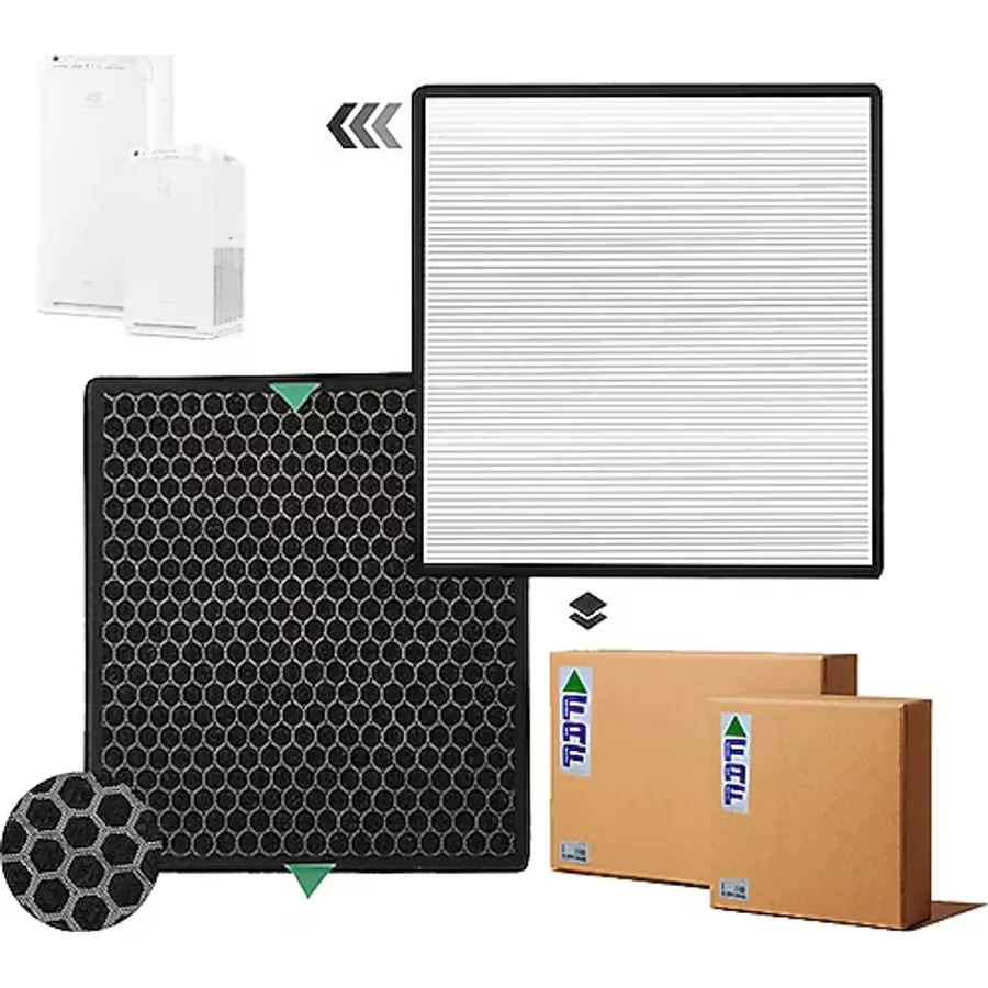 Faf / Daikin MC55W / MCK55W Filtre Hava Temizleyici Uyumlu Hepa Karbon Birleşik Filtre