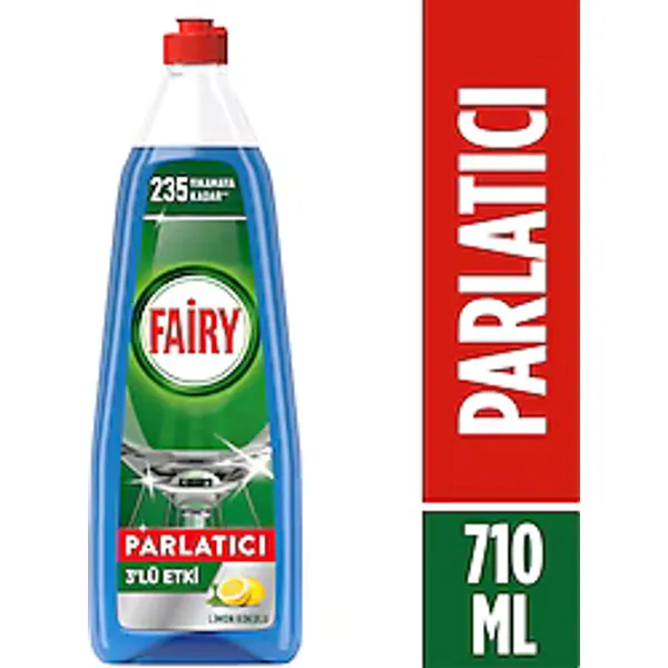 Fairy 3'lü Etki Limon Kokulu 710 ml Bulaşık Makinesi Parlatıcısı