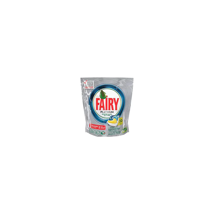 Fairy Platinum Bulaşık Makinesi Tableti 30'lu
