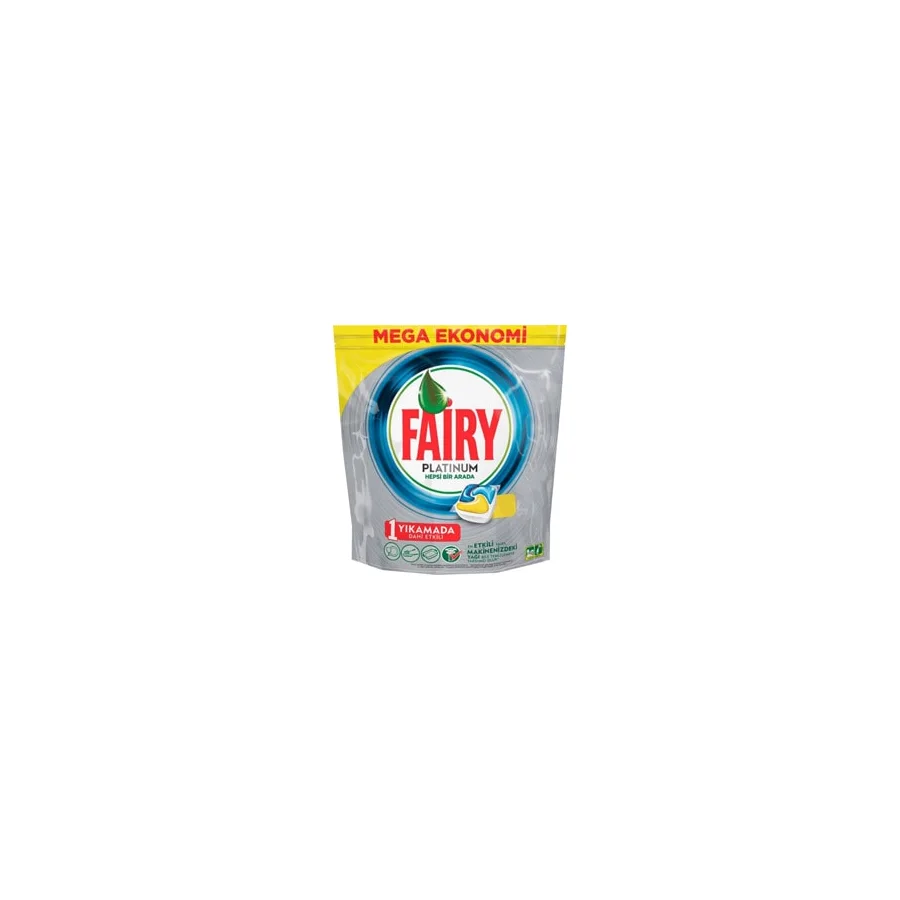 Fairy Platinum Bulaşık Makinesi Tableti 72'li 3 Adet
