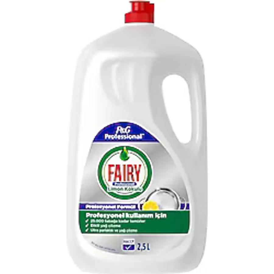 Fairy Professional Limon Kokulu 2.5 lt Sıvı Bulaşık Deterjanı