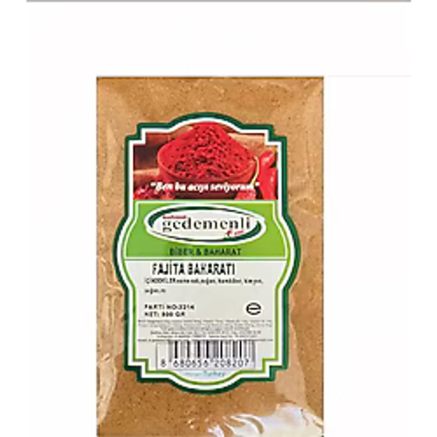 Fajita Baharatı 500 gr (Seasoning)