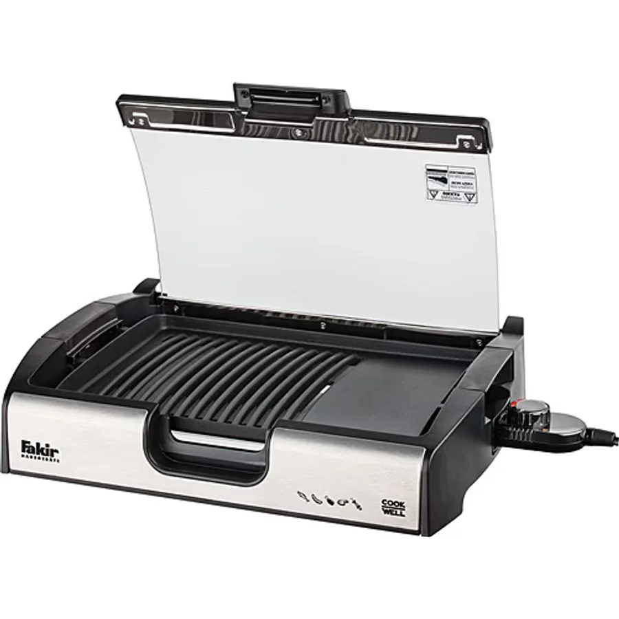 Fakir Cookwell 1800 W Cam Kapaklı Dumansız Elektrikli Izgara