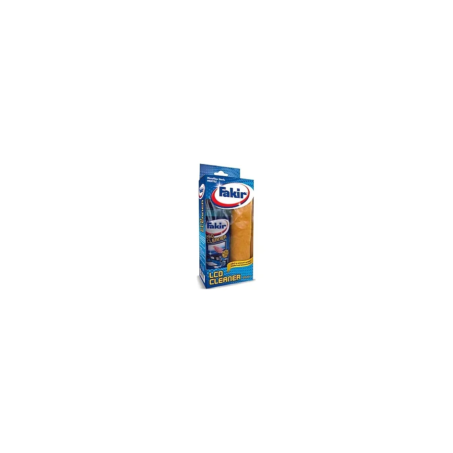 Fakir LCD Cleaner Ekran Temizleyici 225 ml ve Chaput Mikrofiber Cam Bezi ve Revel Islak Havlu 72'li