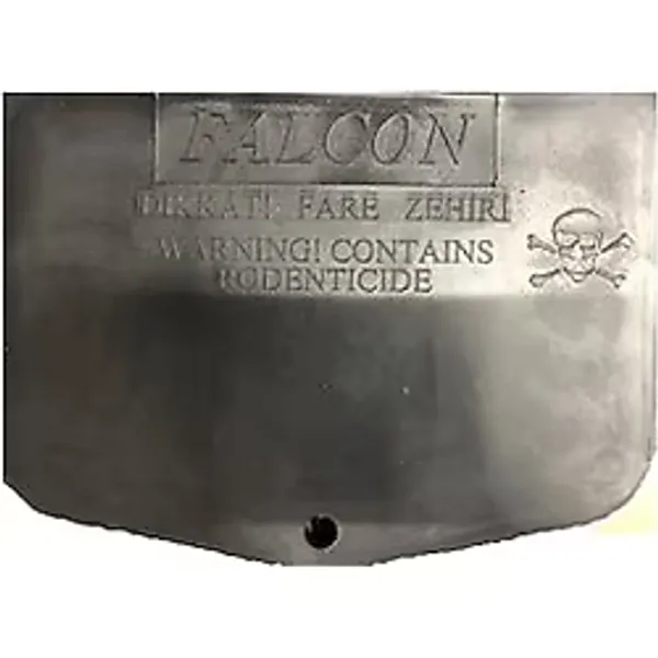 Falcon Fare İstasyonu Kapanı Siyah