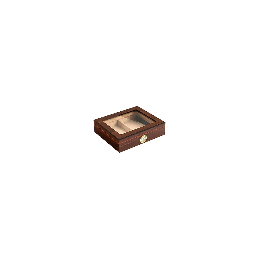 Falconetti Kahverengi Camlı Humidor Puro Kutusu rc06khv