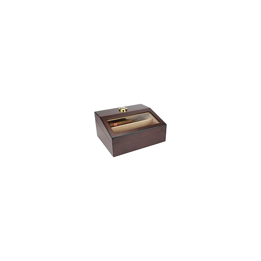 Falconetti Kahverengi Camlı Humidor Puro Kutusu rc11