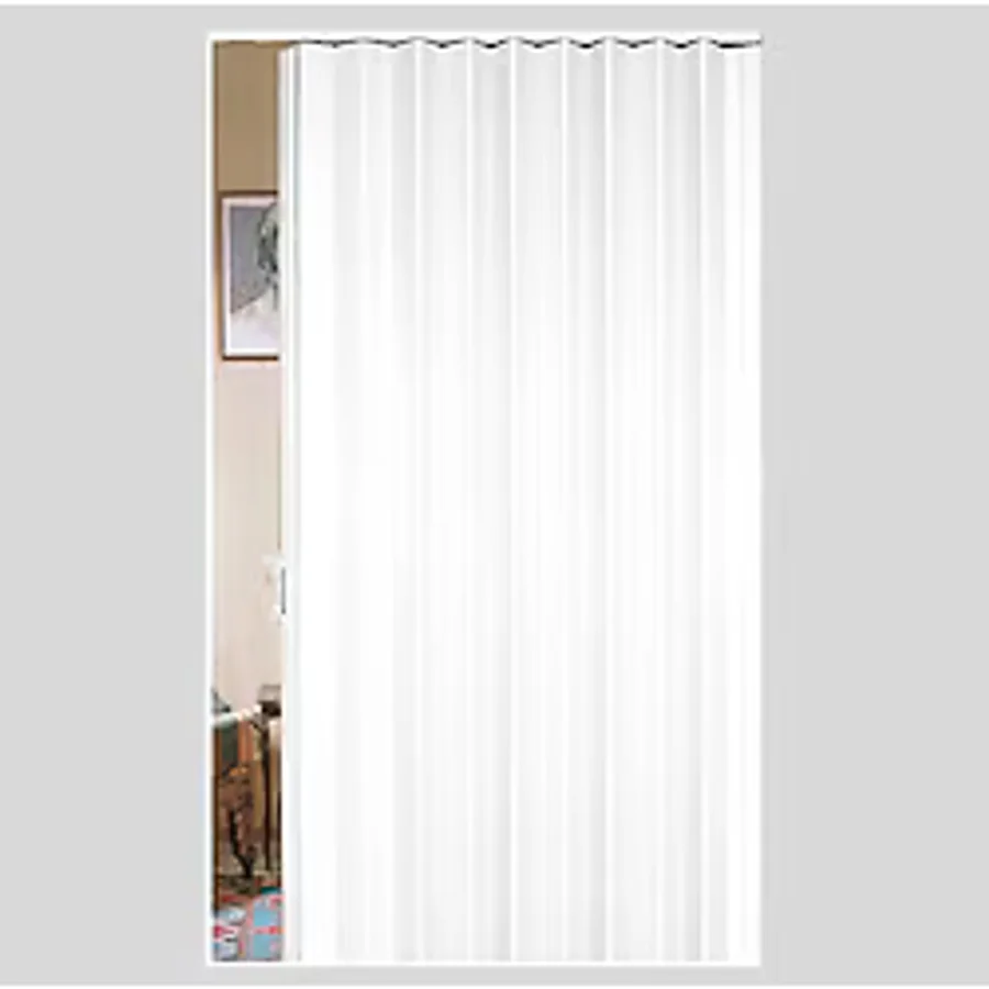 Falttür Katlanır Kapı Pvc Akordiyon Kapı Beyaz 100x200 (377550246)