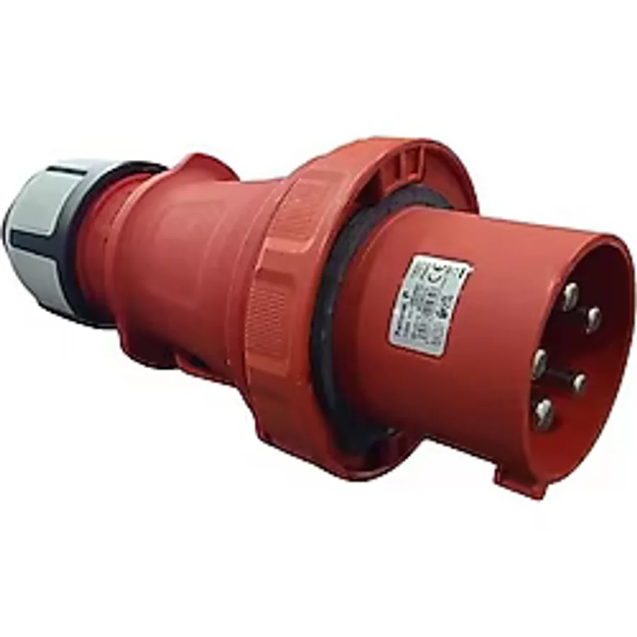 Famatel Cee Norm 5X125a Seyyar Düz Fiş Ip67 400V