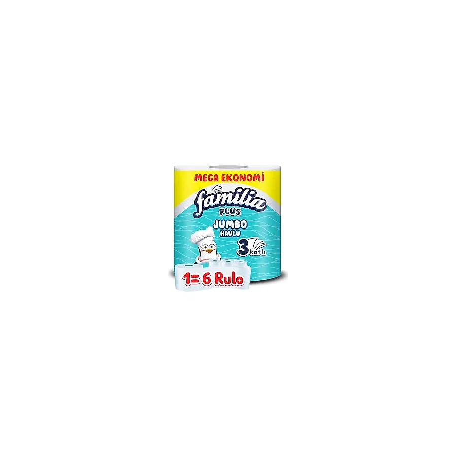 Familia Plus 1=6 Jumbo Kağıt Havlu