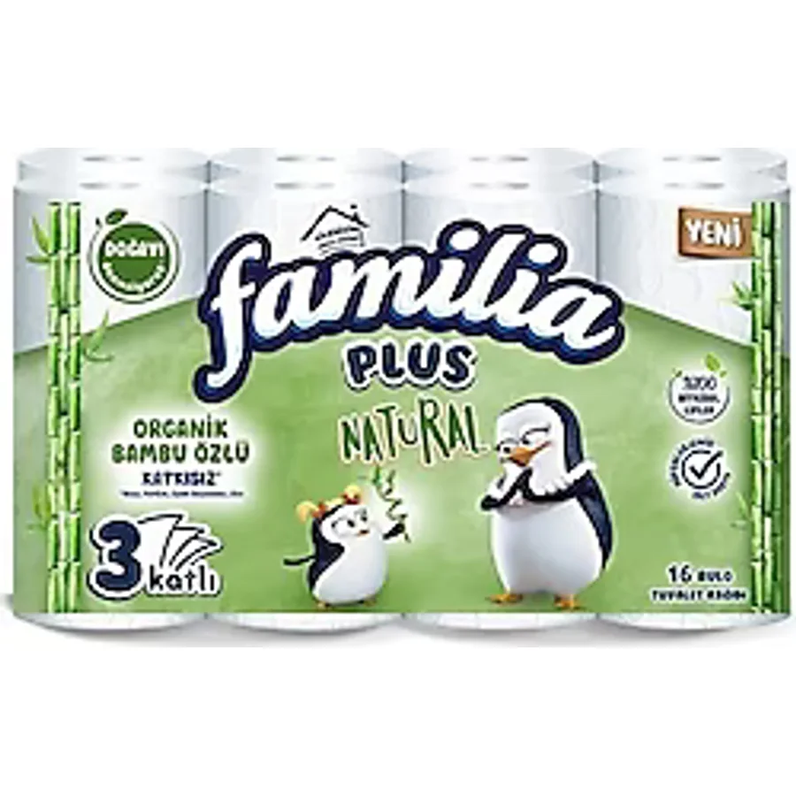 Familia Plus Natural 16'lı Tuvalet Kağıdı