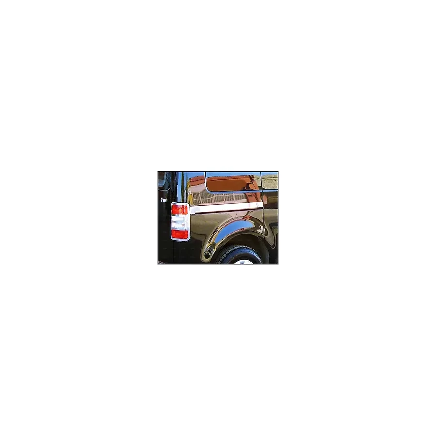 FAMS OTO AKSESUAR VW Caddy Krom Sürgü Nikelajı 2 prç. 2004-2015 P.ÇELİK