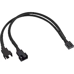 Fan Çoklayıcı 2 Port Y Pwm 4 Pin Splitter Çoklayıcı Switch Kablosu 5025