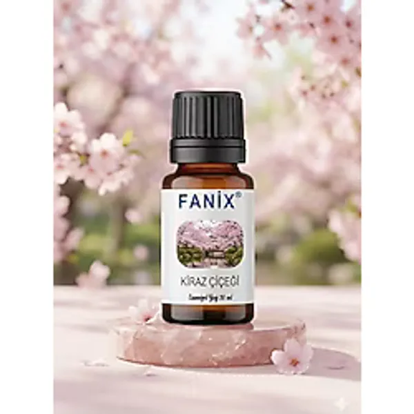 Fanix Uçucu Yağ Esansiyel Yağ Uçucu Koku Yağı Buhurdanlık Yağı Hava Nemlendiriciler İçin Uçucu Yağı Difüzör Esansı Aromaterapi Yağı Hava Nemlendirici 20 ml - Şeffaf - KİRAZ ÇİÇEĞİ