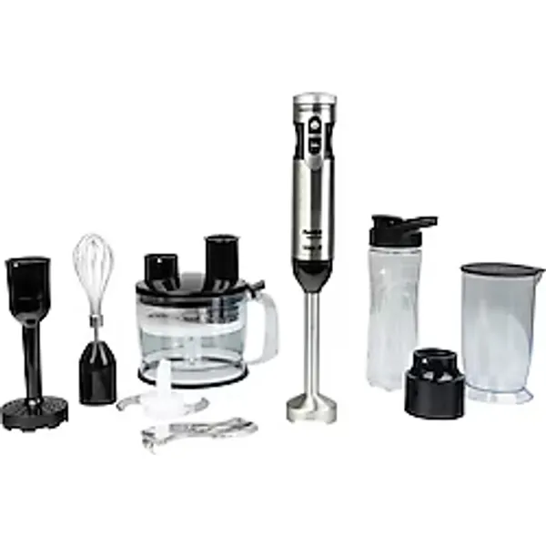 Fantom 1000 W Çoklu Set Blender 700 ml Ölçü Kabı ve 1 lt Doğrayıcı Hazne ile Fonksiyonel Kullanım - Inox