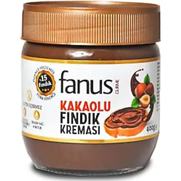 Fanus Gurme Kakaolu Fındık Kreması 400 gr