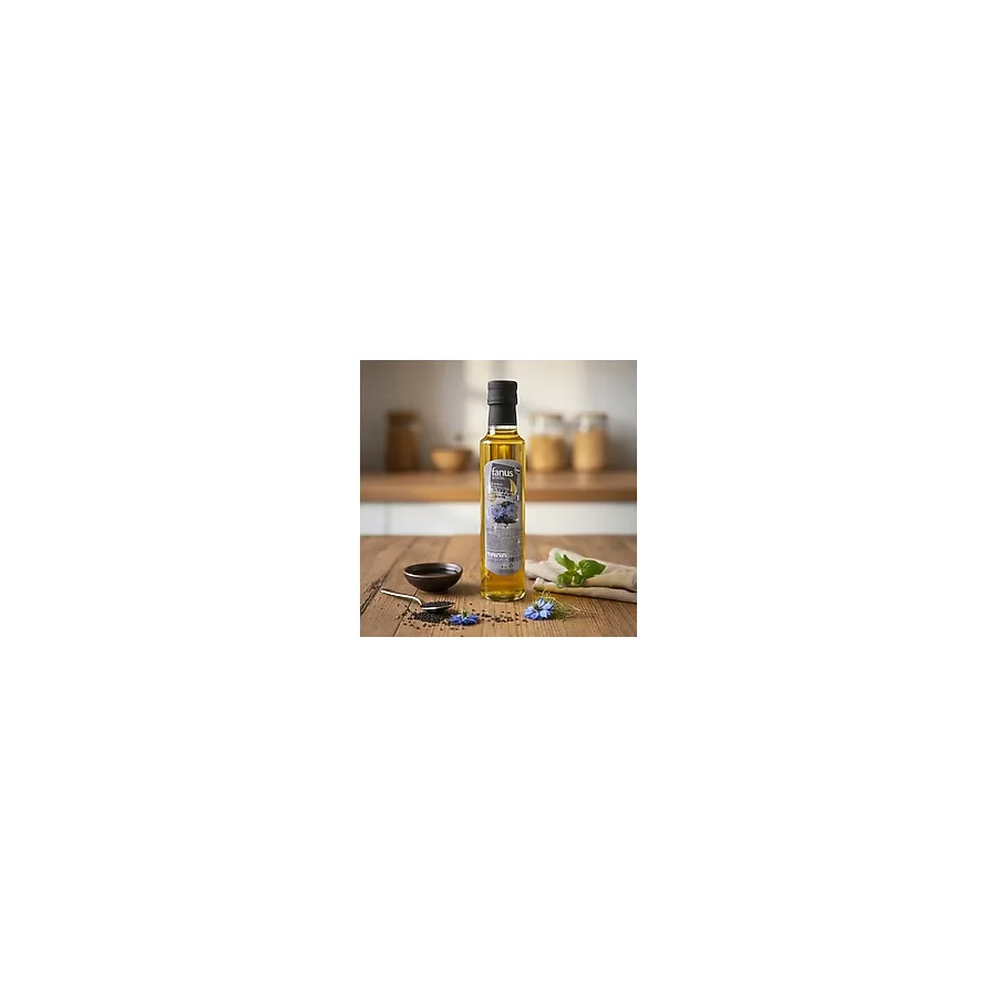 Fanus Organik Çörekotu Yağı 250 gr - 250 ml