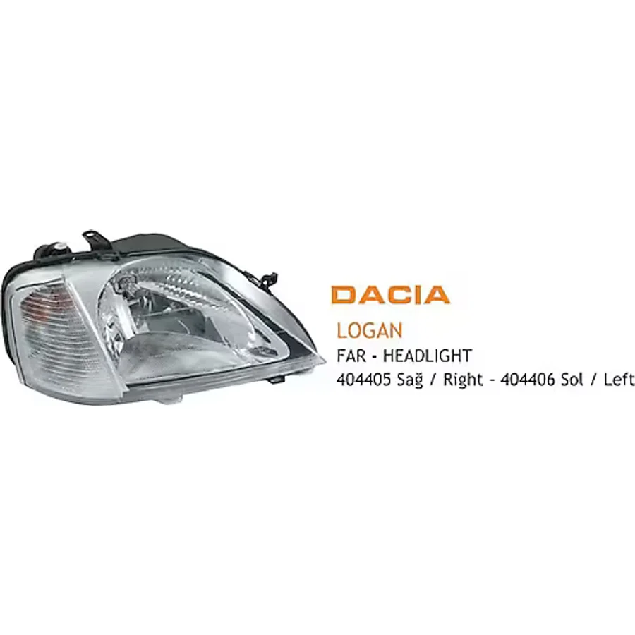 Far Dacıa Logan Sağ 2003-2008