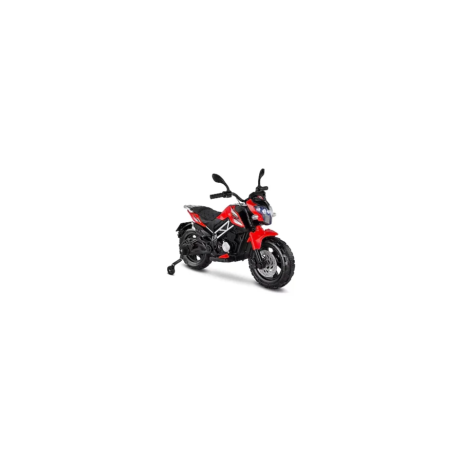Farbu Oyuncak 447 Motocross 12V Akülü Motor - Amortisörlü, Mp3 Çalarlı Dijital Akü Göstergeli Motor