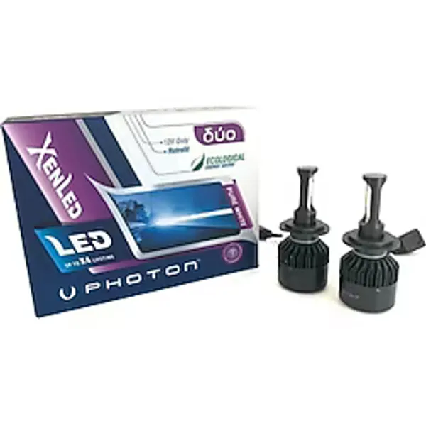 Fardoktoru Photon Duo Led Xenon Şimşek Etkili Beyaz Hb4 9006 Oto Ampul