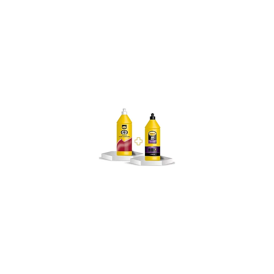 Farecla Süper İkili Başlangıç Seti G3 Pasta 1lt + G3 Cila 1lt