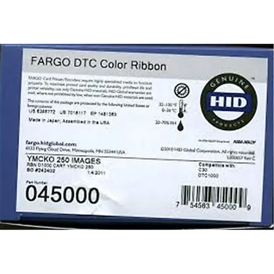 Fargo DTC1000 045000 Renkli Ribon