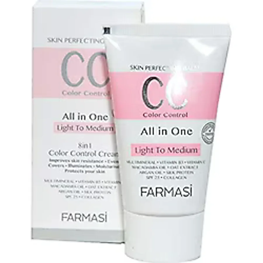 Farmasi CC Krem 50 ml, Açıktan Ortaya No: 02