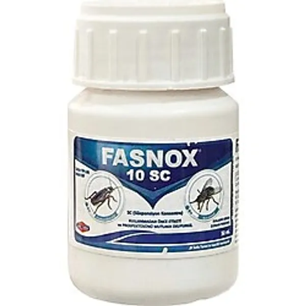 Fasnox 10 Sc Kokusuz Haşere Öldürücü Karasinek Hamam Böceği Haşere İlacı 50 Ml