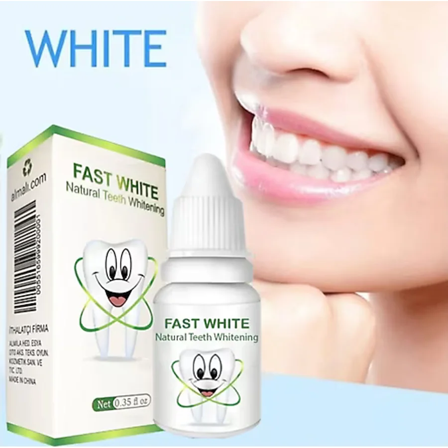 Fast White Natural Teeth Whitening 10 ml Diş Beyazlatma ve Tartar Temizleme