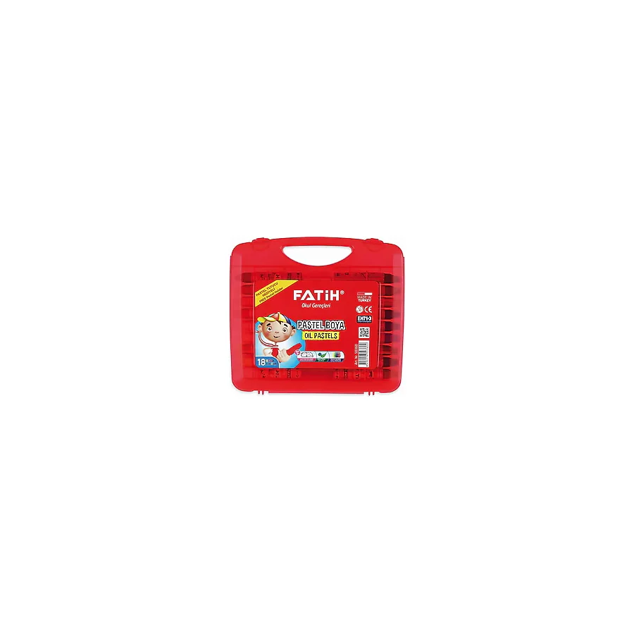 Fatih King Size Çantalı 18'li Pastel Boya