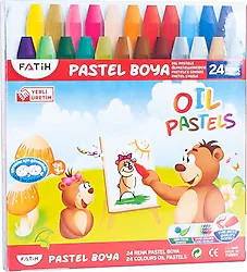 Fatih King Size Karton Kutulu 24'lü Pastel Boya