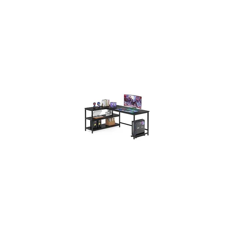 Faween 89030 140 cm Kitaplıklı Oyuncu Masası