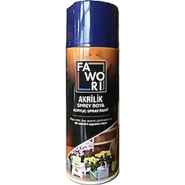 Fawori 400 ml Akrilik Parlak Beyaz Sprey Boya