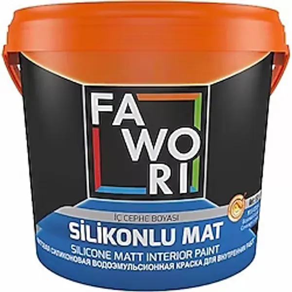 Fawori Silikonlu Mat 2.5 lt İç Cephe Boyası