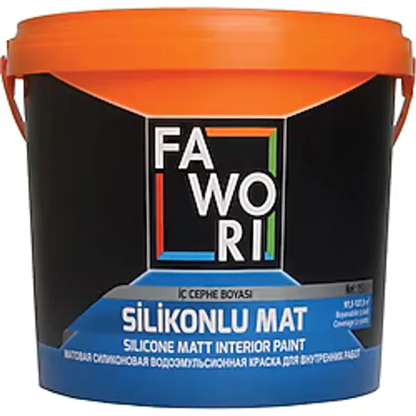 Fawori Silikonlu Mat İç Cephe Boyası 20 Kg Çay Yeşili / Bonsai 105