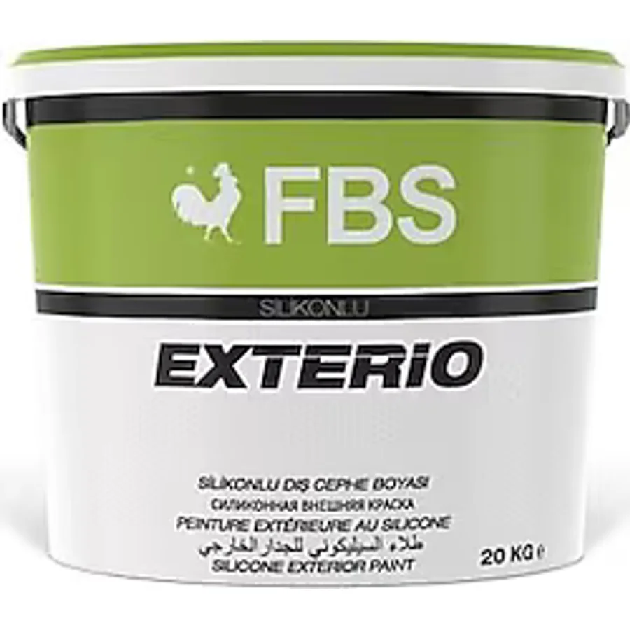 Fbs Exterio Silikonlu 3.5 kg Dış Cephe Boyası