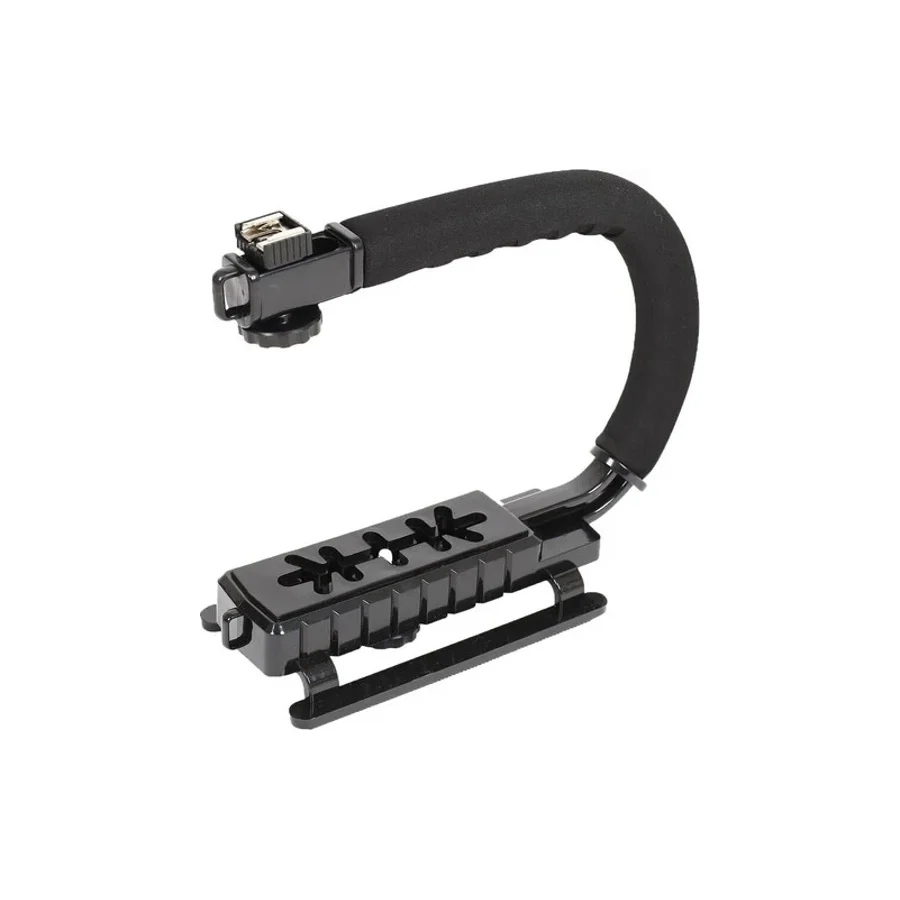 FC DSLR ve Aynasız Kameralar İçin C Şeklinde Stabilizer Tutucu - Video Sabitleyici Rig