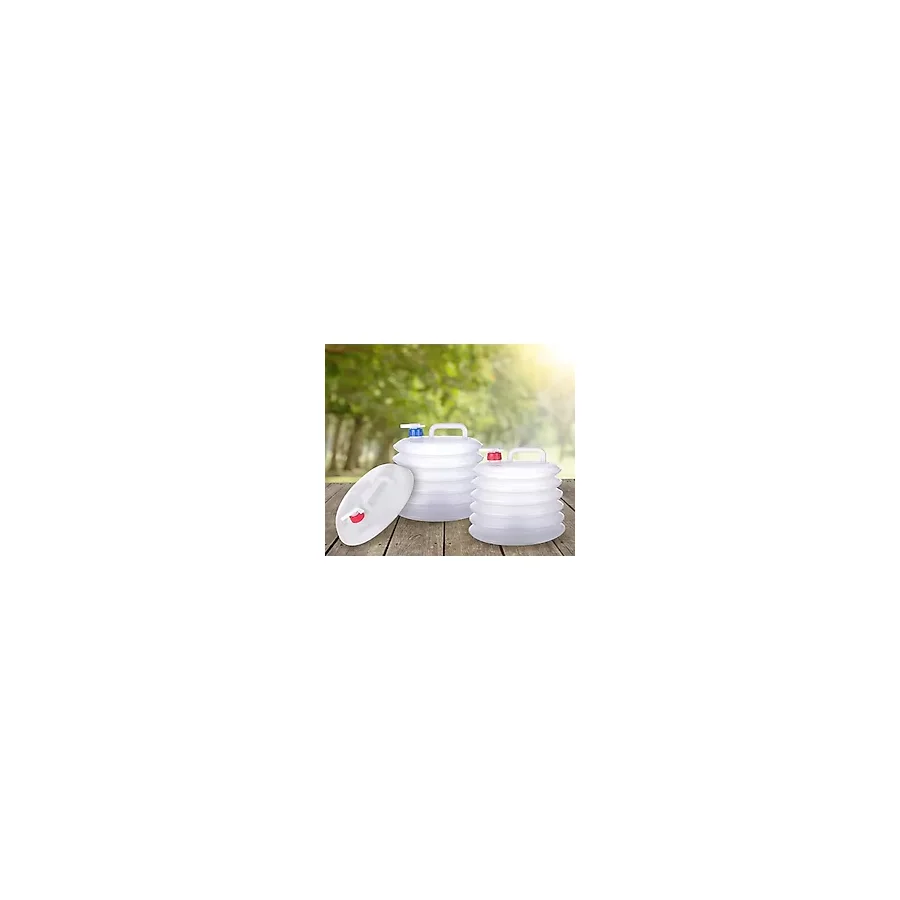 FDA AKORDİYON MUSLUKLU KATLANIR SU BİDONU 10 LT (4745)
