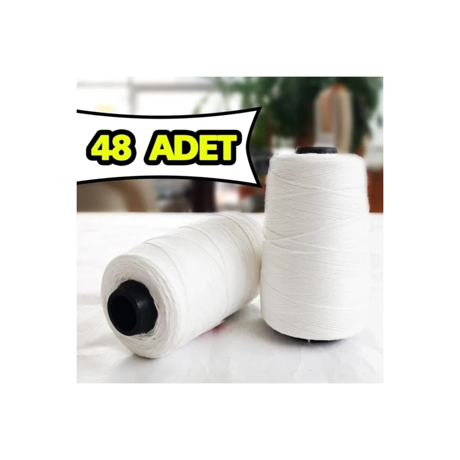 FDM Çuval Ağzı Dikiş Makinesi İpi 48 Bobin