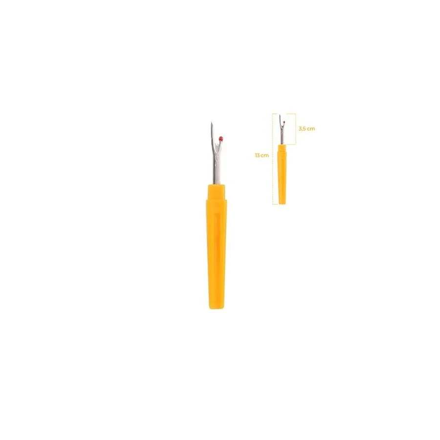 FDM İlik Açıcı Büyük Yassı Sarı 113R İp Sökücü Uzunluk 13Cm
