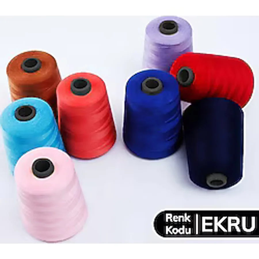 FDM Oltalı 120 No Dikiş İpliği 6 Adet Renk Kodu: Ekru