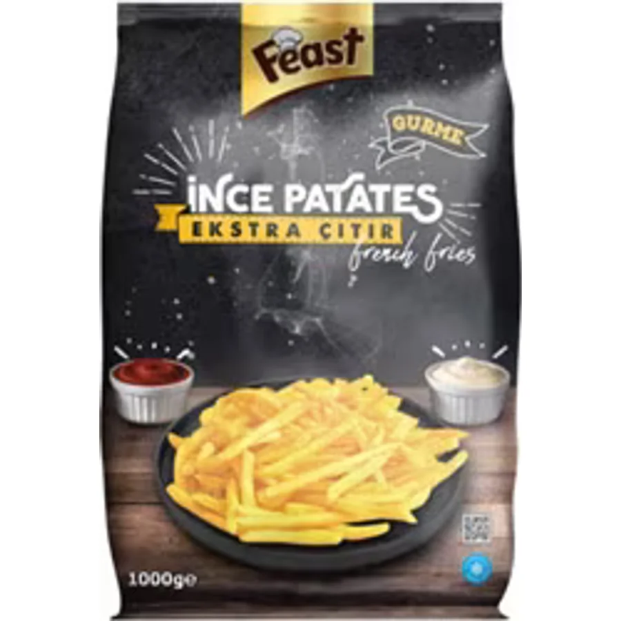 Feast 1 kg Parmak İnce Çubuk Patates