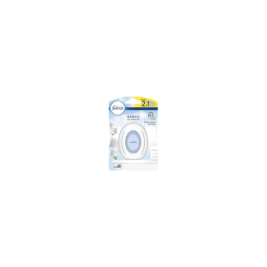 Febreze Banyo Temiz Çarşaf Ferahlığı Hava Ferahlatıcı Oda Kokusu