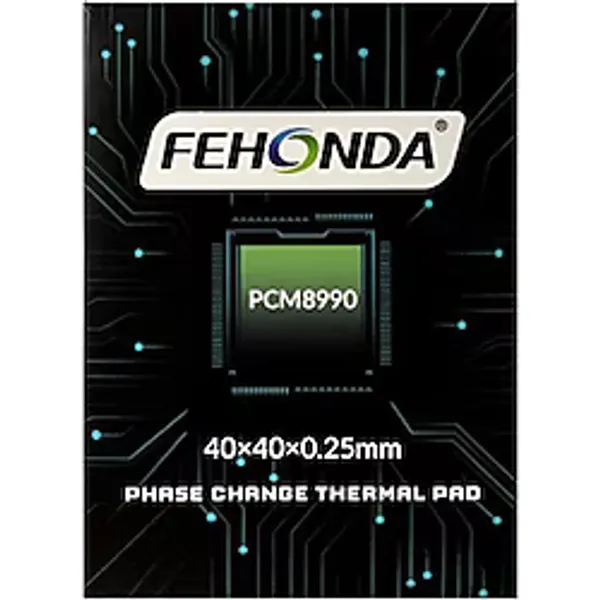 Fehonda Pcm8990 40x40x0,25 Mm 8,5 W/mk Ptm Faz Değişimli Termal Ped Macun 40x40x0,25 Mm