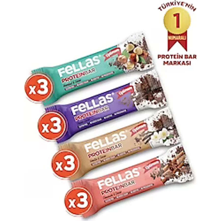 Fellas Karma Kutu 32 gr 12'li Protein Bar