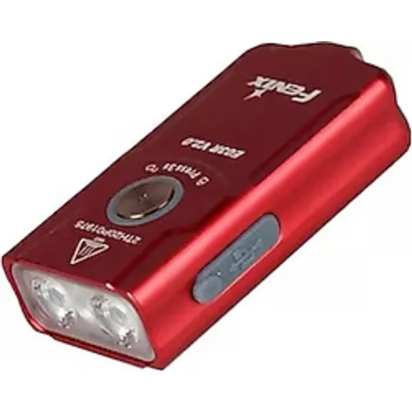 Fenix E03R V2.0 500 Lümen LED Şarjlı Kırmızı Anahtarlık Fener