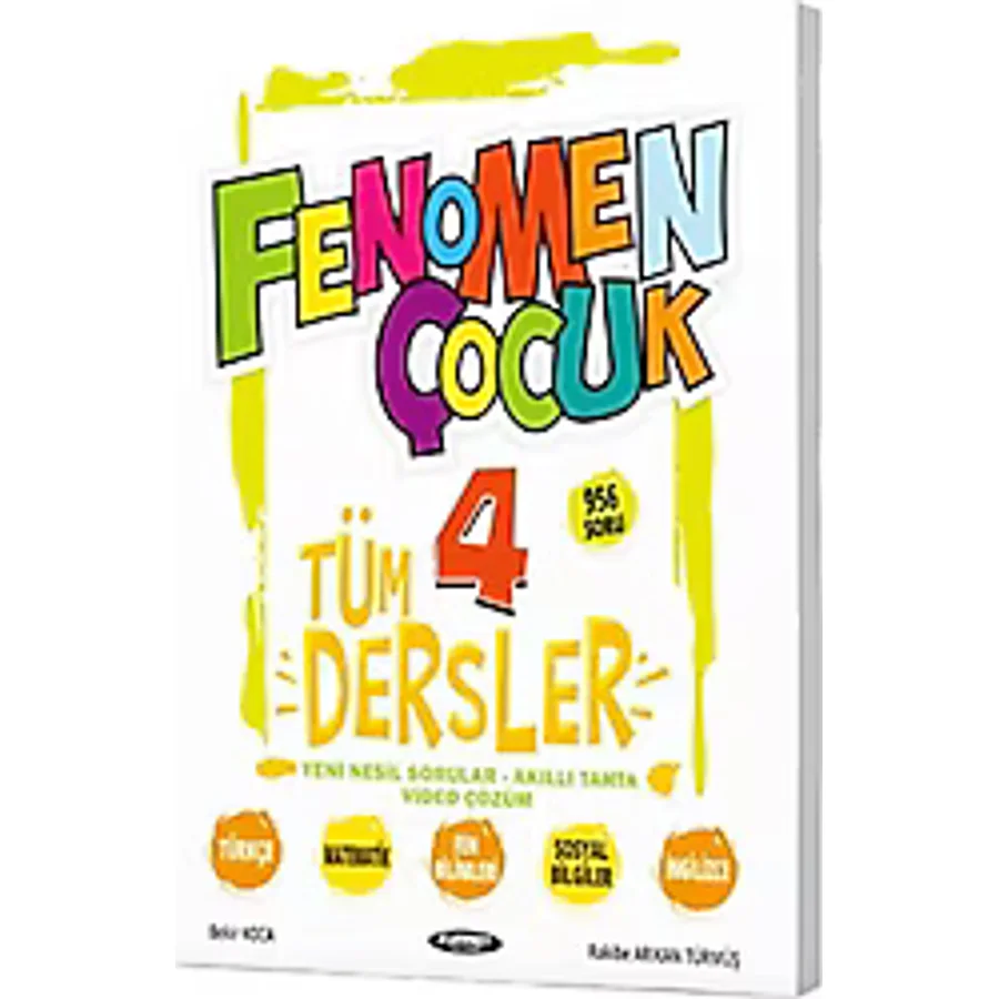 Fenomen Çocuk Yayınları 4. Sınıf Tüm Dersler Soru Bankası