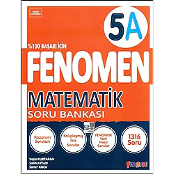 Fenomen Okul Yayınları 5. Sınıf Matematik A Soru Bankası