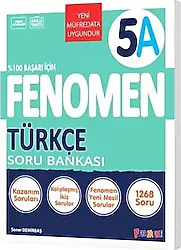 Fenomen Okul Yayınları 5. Sınıf Türkçe A Soru Bankası